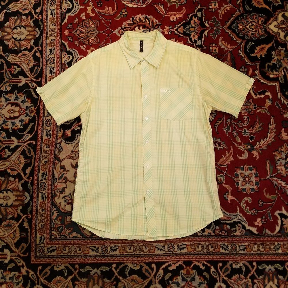 RVCA Short Sleeve Shirt - Size L